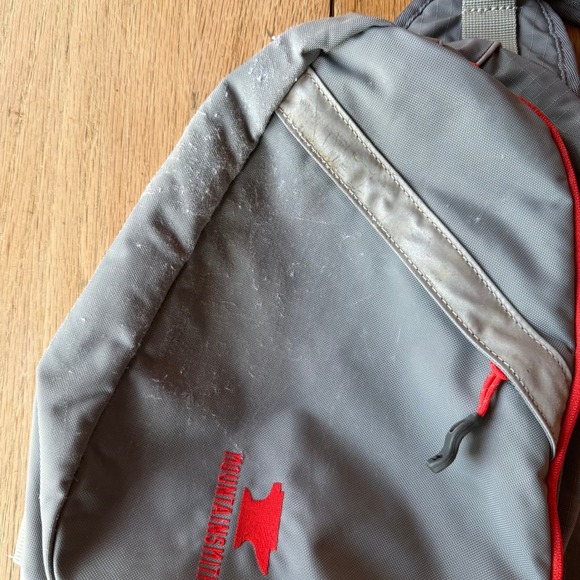 Mountainsmith K9 Pack Dog Backpack Carrier Vest Size Medium Grey & Orange Hiking - Picture 8 of 9